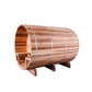 Red Cedar Barrel Sauna