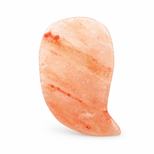 Leaf-shaped Himalayan salt stone