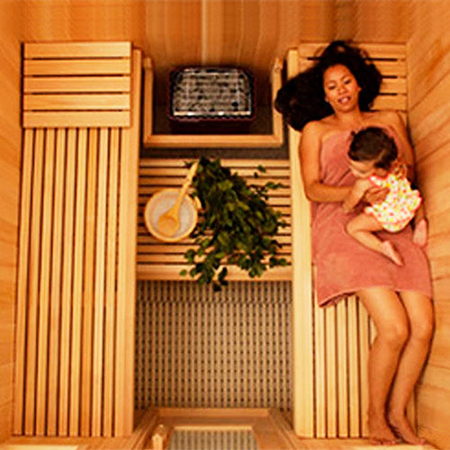 Catalina Indoor Pre-Cut Sauna - By Finlandia