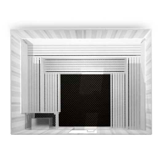 Air view of a home sauna