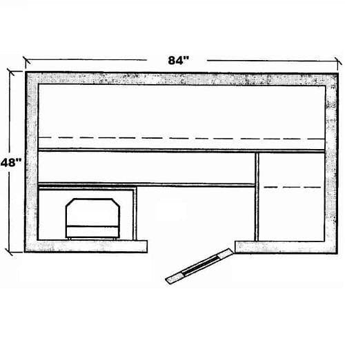 Avalon indoor sauna 84 by 48