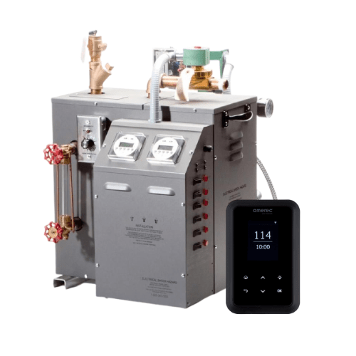 Amerec AI Commercial Steam Room Boiler with Controls - Saunas.com