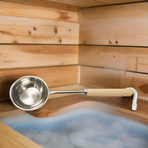 Finlandia 15 1/2" Stainless Steel Sauna Ladle - Saunas.com