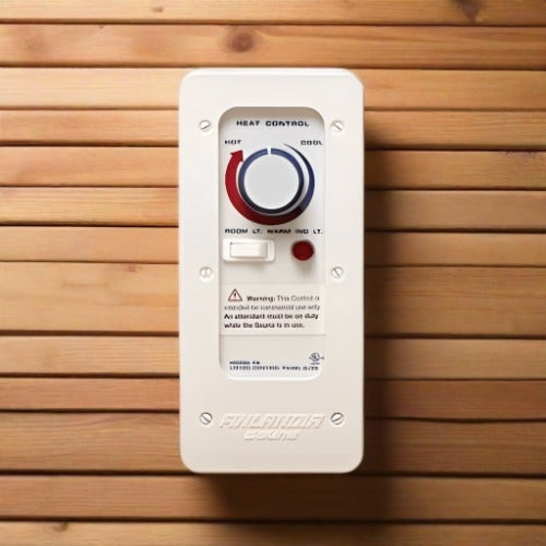 Finlandia F-2 Electric Sauna Heater Control with 24 Hr Timer - Saunas.com