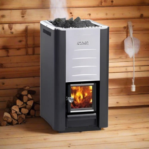 Harvia 26 Wood Burning Sauna Stove - Saunas.com