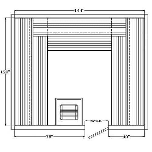 Avalon AP Indoor Sauna for 8+ People - Saunas.com