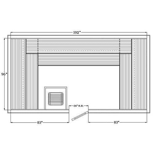 Avalon AP Indoor Sauna for 8+ People - Saunas.com