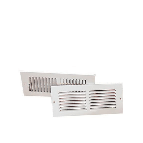 White Metal Louvre Sauna Vent Set - Saunas.com