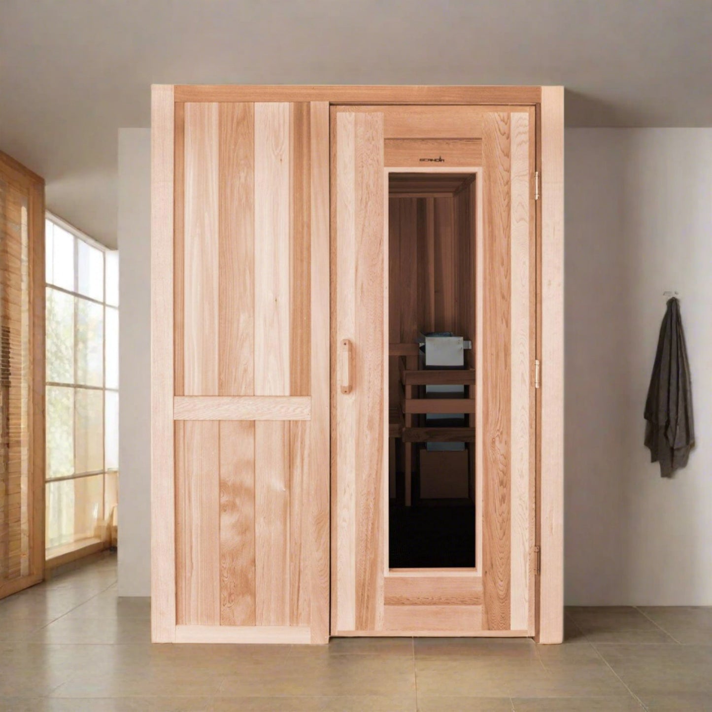 Indoor modular sauna