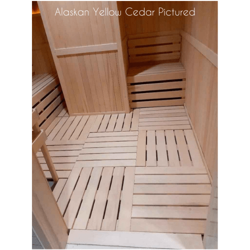 Sauna Duckboard Flooring - Saunas.com