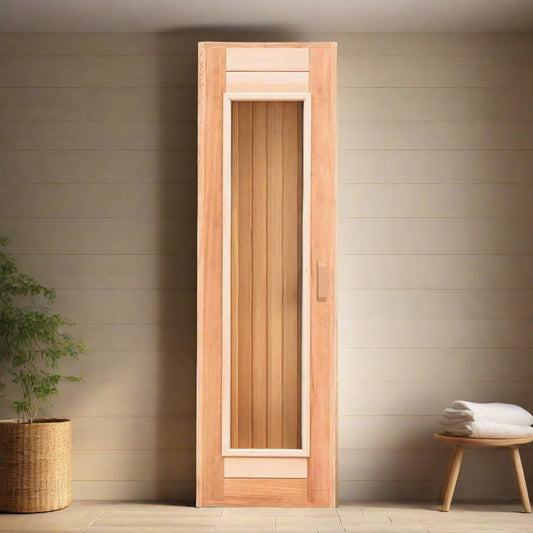 Western Red Cedar Sauna Door - Saunas.com