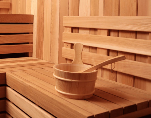 Wood Sauna Bulit DIY