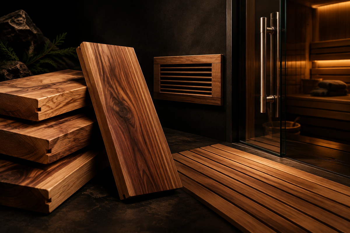 Sauna Materials