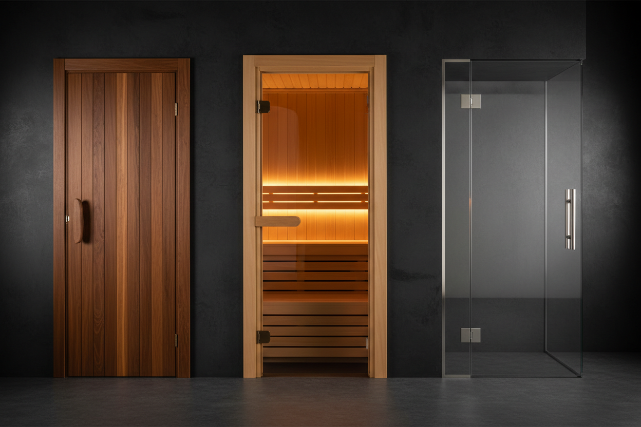 Sauna doors for sale
