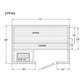 Pre-Built Home Sauna - Avalon by Finlandia - 2-10 Person