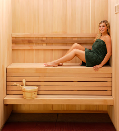 Pre-Built Home Sauna - Avalon by Finlandia - 2-10 Person