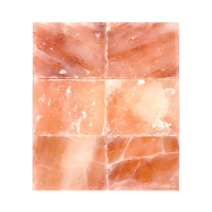 Pink Himalayan salt wall panel for saunas