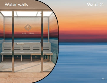 Advanced Hybrid Steam Room - Marble Print 7