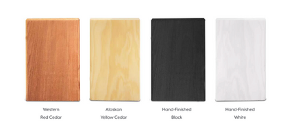Grade-A Western red cedar tongue-and-groove sauna wall boards