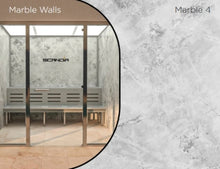 Advanced Hybrid Steam Room with Marble 4 wall design
