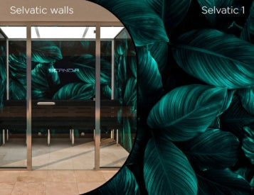 Advanced Hybrid Steam Room with Selvatic Walls 1 design
