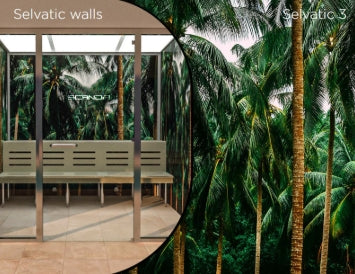 Advanced Hybrid Steam Room with Selvatic Walls 3 design