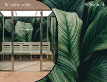 Advanced Hybrid Steam Room with Selvatic Walls 4 design