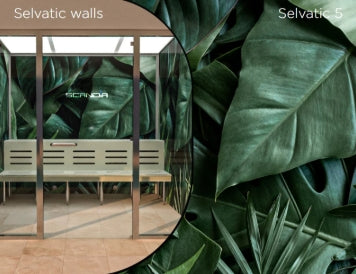 Advanced Hybrid Steam Room with Selvatic Walls 5 design