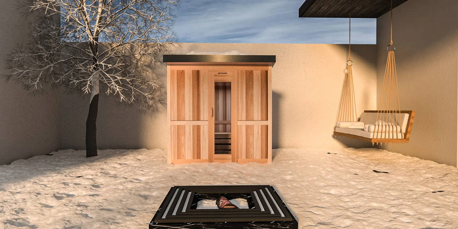 Outdoor saunas