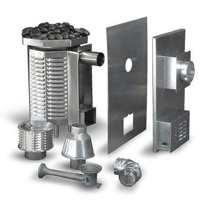 Scandia 40K BTU gas sauna heater parts breakdown diagram