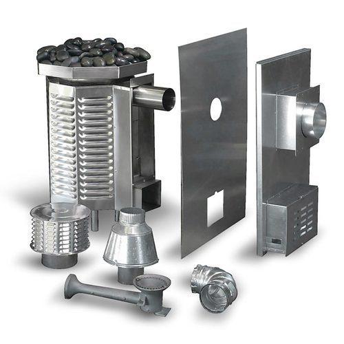 Scandia 40K BTU gas sauna heater parts breakdown diagram