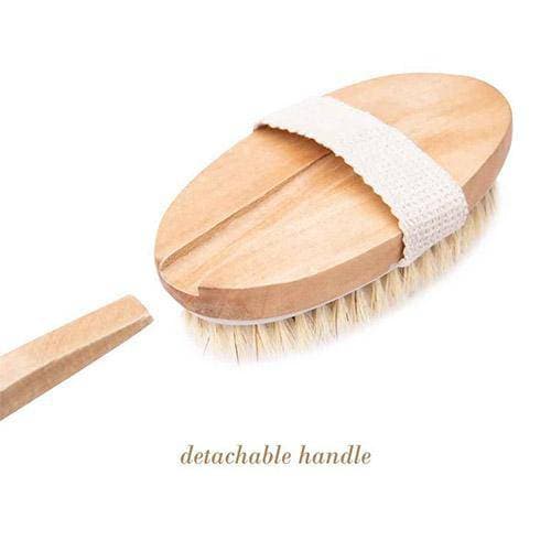 DETACHABLE WOODEN SAUNA BRUSH 16"