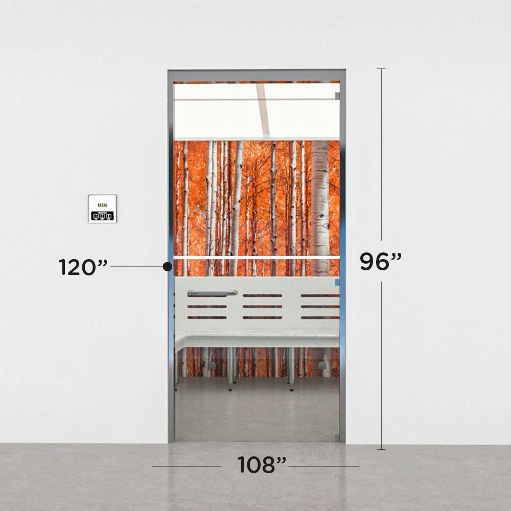 Advanced Hybrid Steam Room layout, 9 by 10 by 8 ft