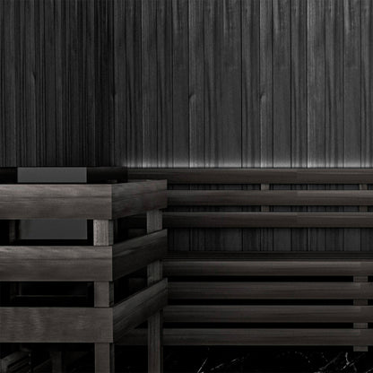 Hand Finished Natural Black Sauna Room Kit