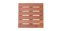How looks a duckboard for sauna