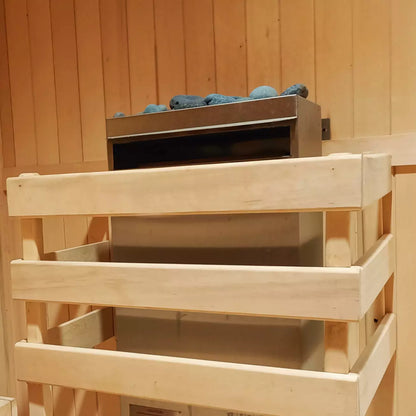 Electric Heater installed in a Sauna