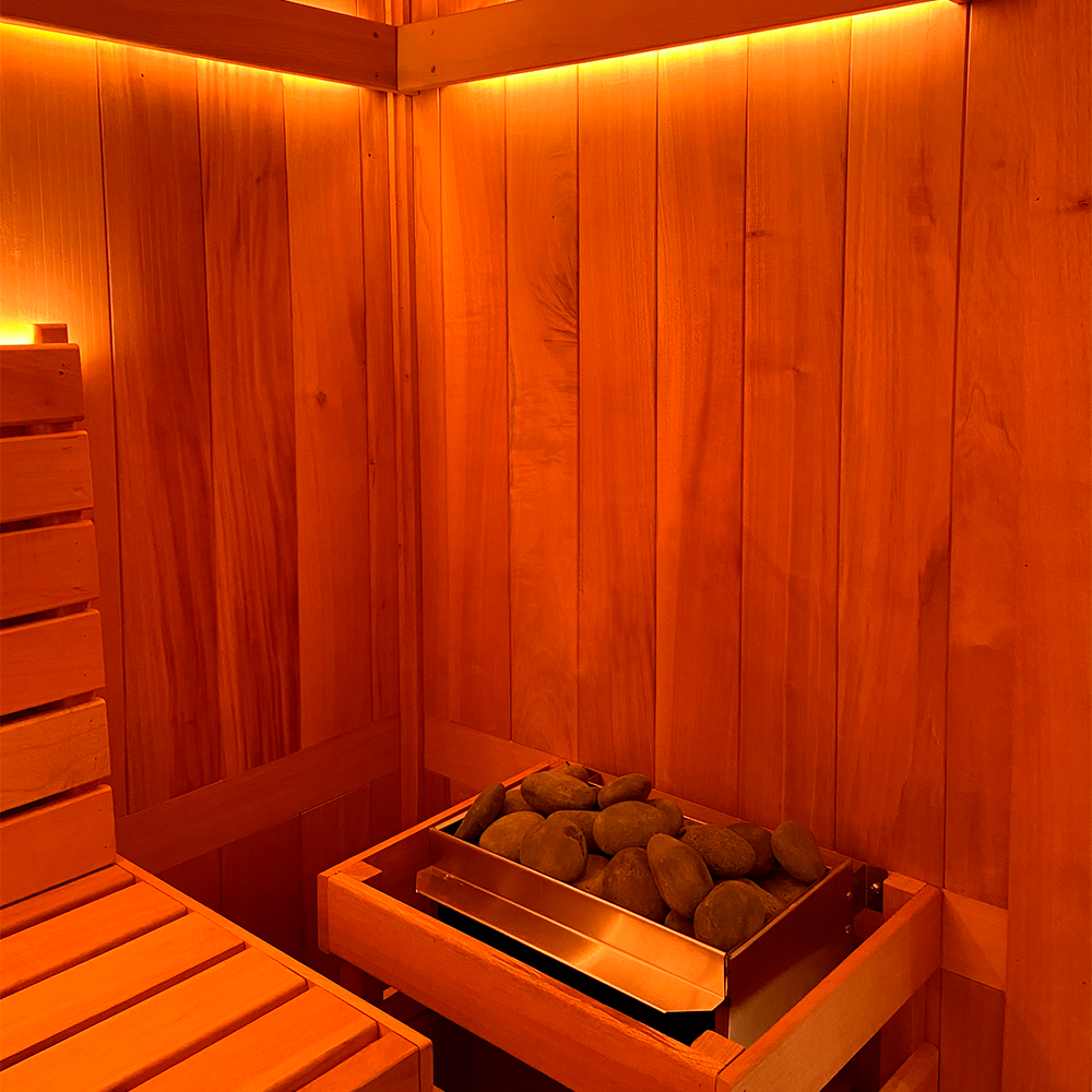 Scandia precut cedar sauna kit