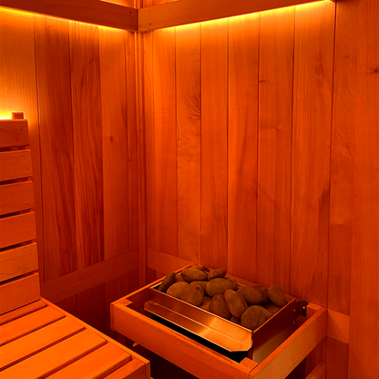 Scandia precut cedar sauna kit