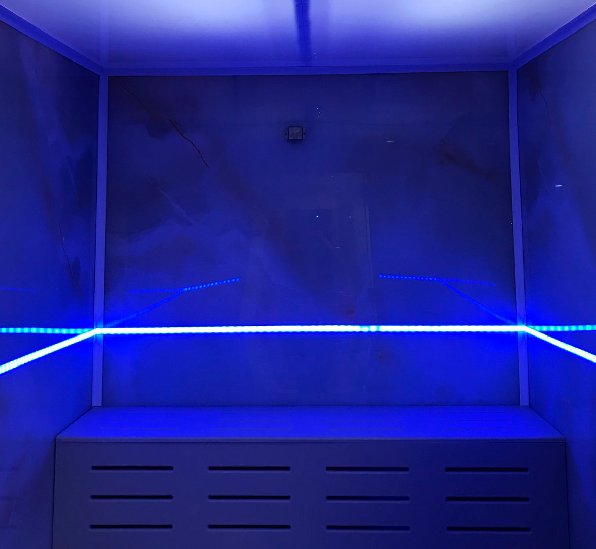 Scandia steam room ceiling detail
