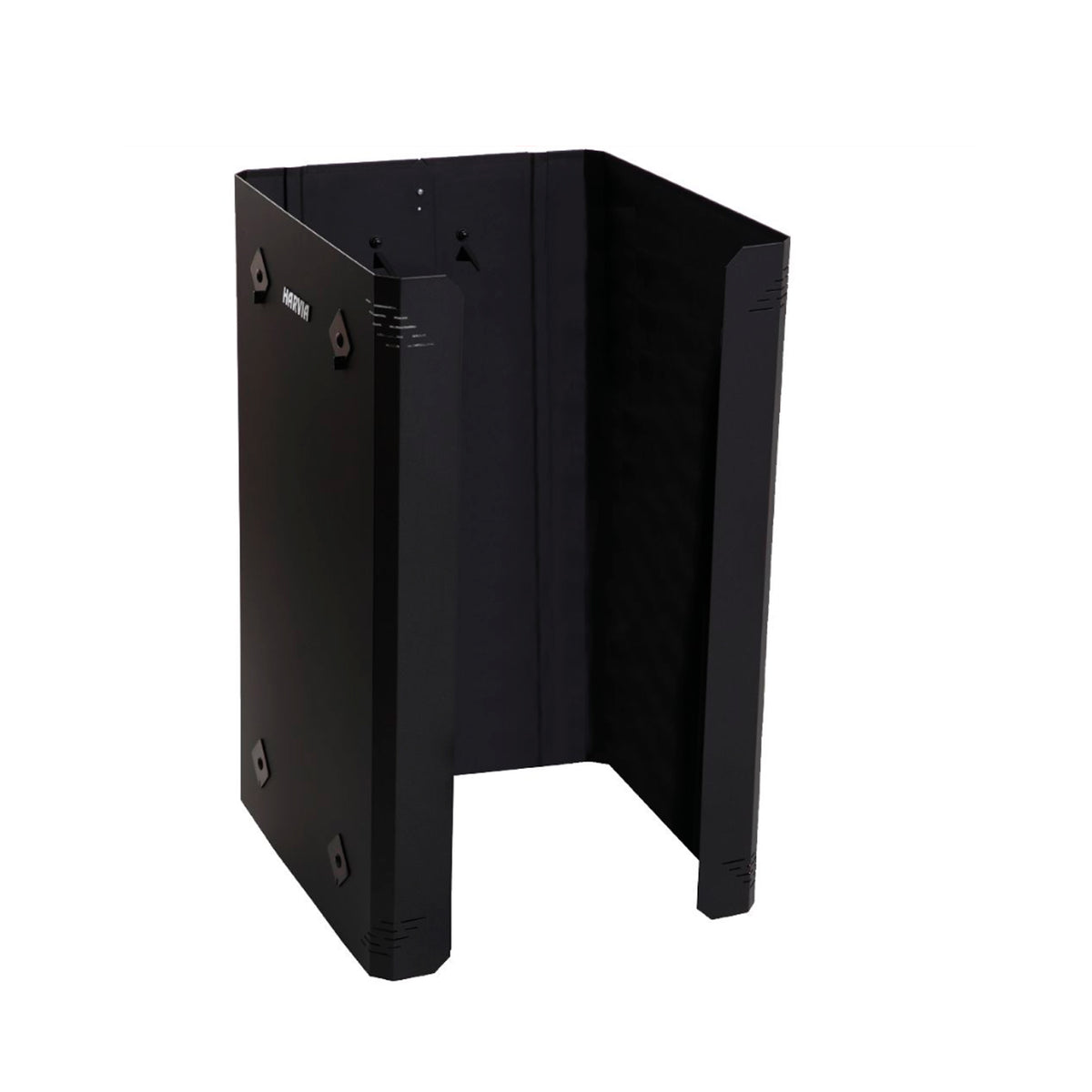 Harvia H22 protective sheath in black for wood-burning sauna stove