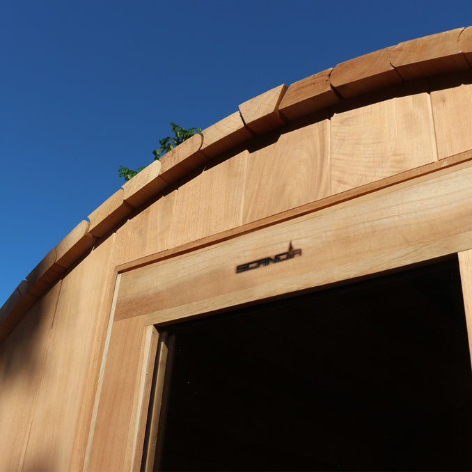 Scandia barrel sauna logo
