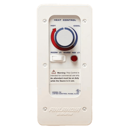 Finlandia F-2 Electric Sauna Heater Control with 24 Hr Timer - Saunas.com