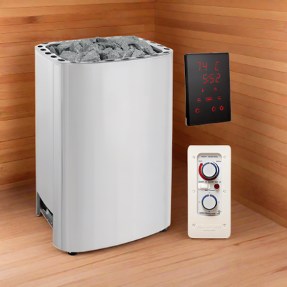 Finlandia K12.5G Club Model Electric Sauna Heater - Saunas.com