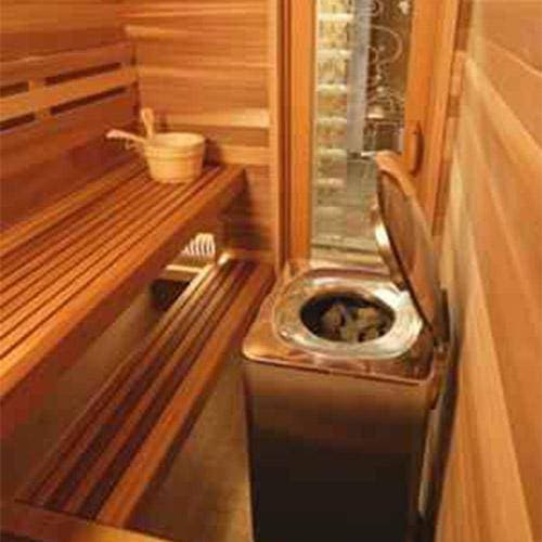Avalon AP Indoor Sauna for 4-8 People - Saunas.com