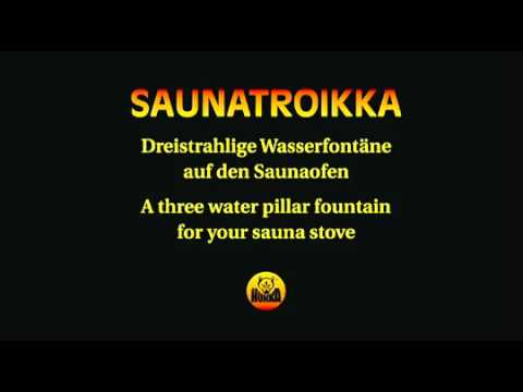 Video showing a solina fountain