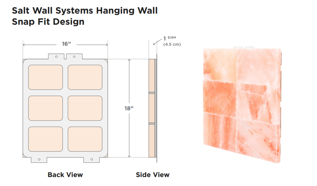 Himalayan Salt Panels - Saunas.com
