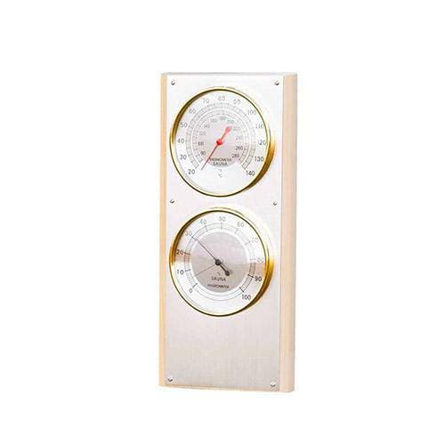 Wooden Thermometer-Hygrometer - Saunas.com