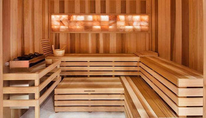 Scandia Himalayan Salt Sauna Kit for +8 People - Saunas.com