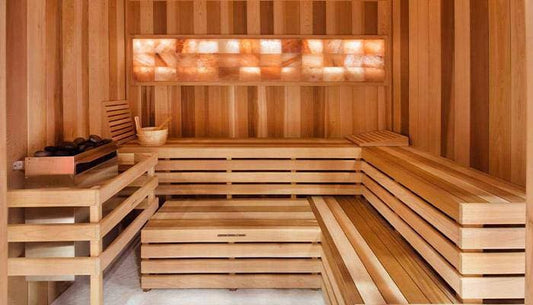 Scandia Himalayan Salt Sauna Kit for +8 People - Saunas.com