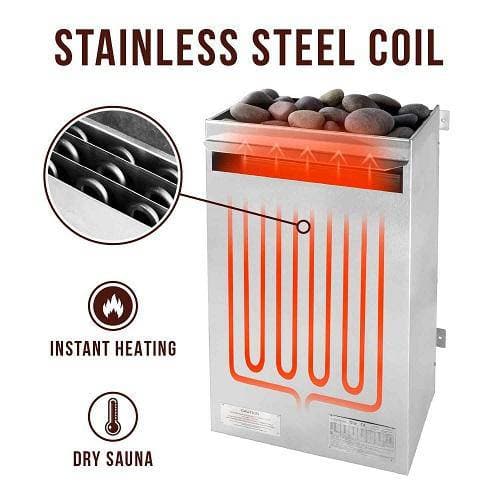 Electric Sauna Heater by Scandia - Large (12.0-18.0KW)